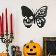 thumbnail image 1 of Xihbxyly Arte de Pared de Esqueleto Metálico de Halloween, Escultura de Hierro Inoxidable, Acabado Pulido de Alto Brillo, Decoración para Interiores y Exteriores, Decoración para Patio y Sala de Esta, 1 of 2
