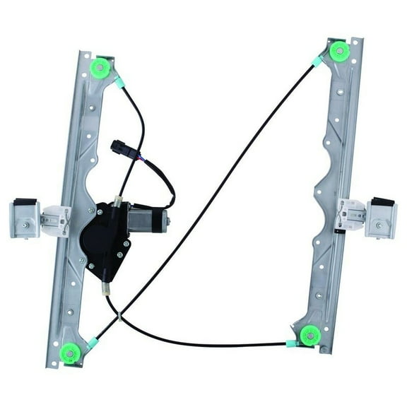 OEG Parts New Window Regulator W/ Motor Front Drivers Side Left LH Replacement For 2005 2006 2007 2008 2009 2010 Jeep Grand Cherokee 748-192, 660202, 55394226AC, 55394227AC