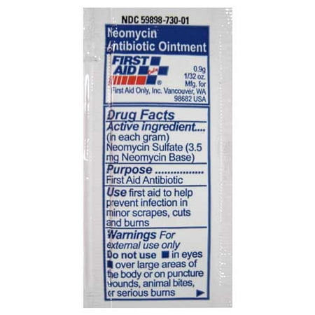 First Aid Only Burn Cream, 10 Ct