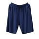 thumbnail image 1 of Pantalones de pijama de color liso para hombre con cinco piezas de largo, ropa de casa fina para hombre, pantalones cortos de pijama, pijamas para hombre, 1 of 5