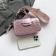 thumbnail image 4 of Bolso de hombro de charol con correa ancha y ajustable para mujer bolso Hobo para viajes y trabajo, 4 of 9