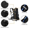 thumbnail image 4 of 8L High Visibility Reflective Cycle Hydration Backpack Outdoor Sports Running Hiking Backpack Travel Daypack Shoulder Bag, 4 of 5