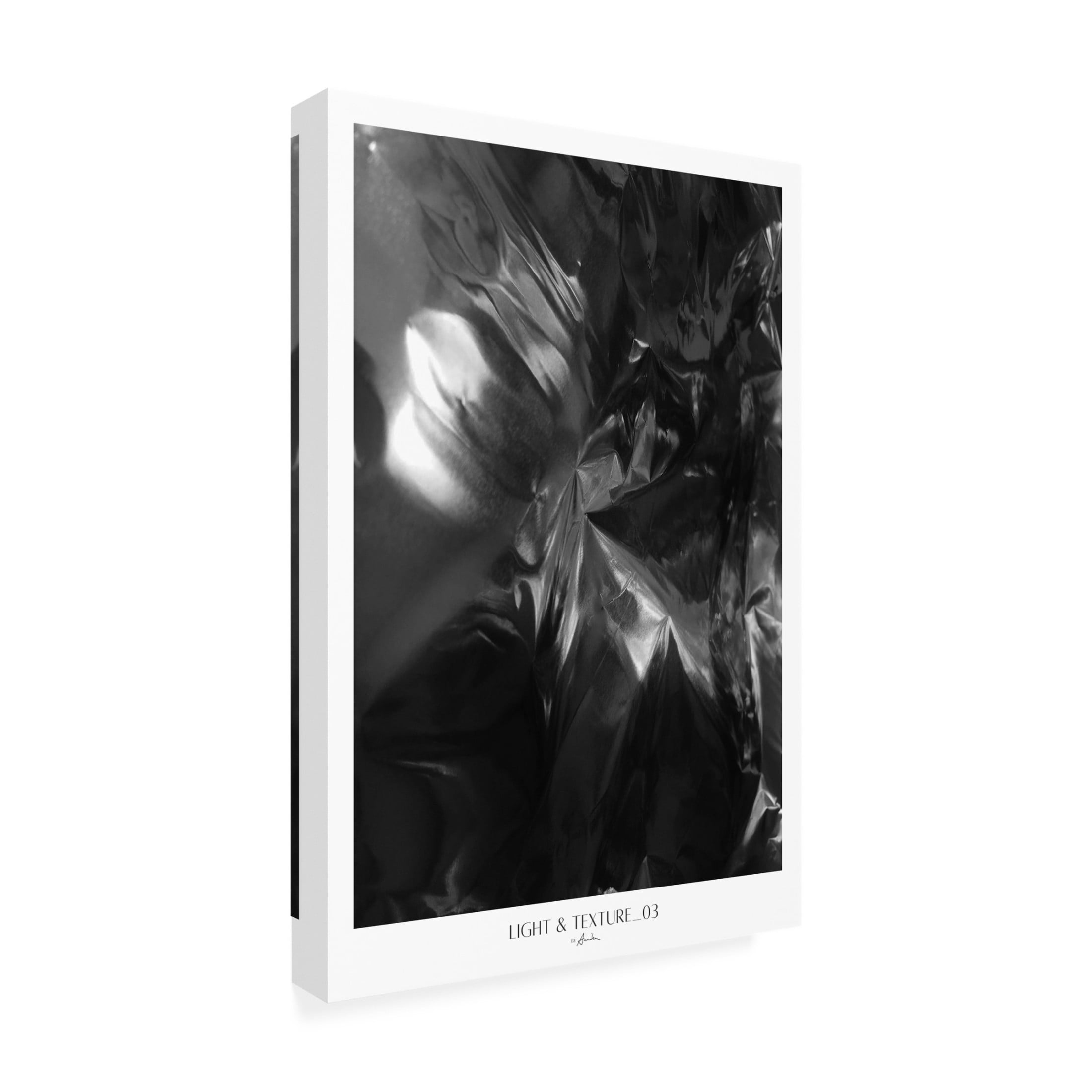 Trademark Fine Art Annika John Light and texture 03 Canvas Wall Art
