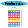 thumbnail image 3 of 700Pieces Multicolor Dot Sticker 19mm Colorful Sealing Sticker Writable Wrapping Label For Labeling Seal Envelope Card, 3 of 4