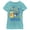 Tahiti Blue, variant on Girl's Mickey & Friends Donald Happy 3rd Birthday Graphic Tee Tahiti Blue Large