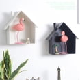 thumbnail image 3 of GROWTH TANK Shabby Chic Display Wall Shelf Corner Book Shelf Bookcase Entryway Rack Mail Box White, 3 of 4