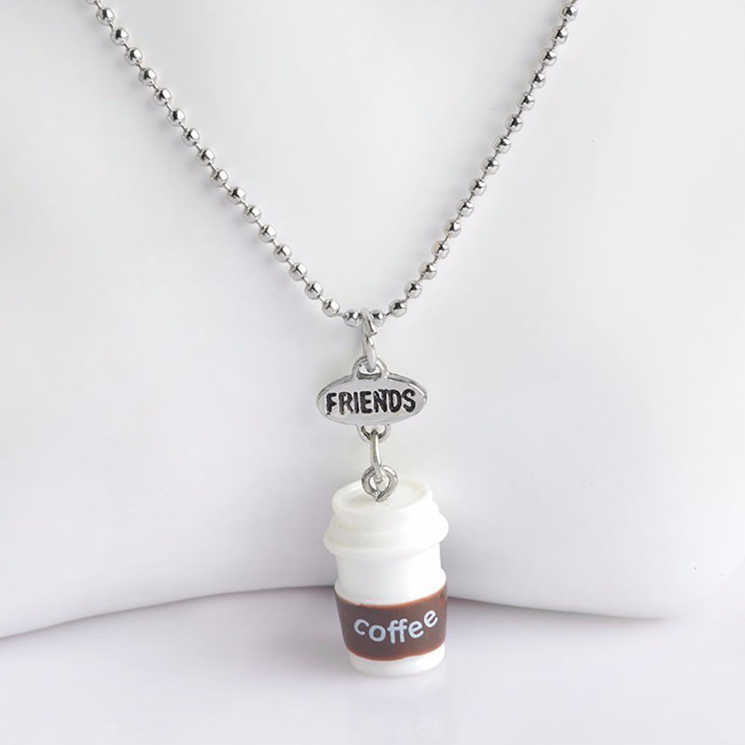 Friendship Pizza Necklace 2 Pcs - Friends - Miniature Food Jewelry - Bff -  Fimo Food - Chic Nec on Luulla