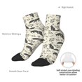 thumbnail image 6 of Naloa Vintage Moon Fox Ankle Socks for Women Non Slip Socks No Show Socks Classic Low Cut Casual Socks Casual Socks, 6 of 7