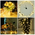 thumbnail image 4 of 100 Cadena de luces LED 5V cable de cobre alimentado por USB Hada para exteriores luces de cadena LED Navidad decoración para fiesta de boda Luz, 4 of 8