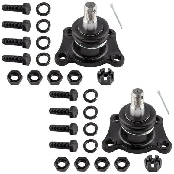 BOXI 2pcs Front Lower Ball Joints Fit for Toyota Pick Up 1989 1990 1991 1992 1993 1994 1995/T100 1993 1994 1995 1996 1997 1998/4Runner 1989 1990 1991 1992 1993 1994 1995 - Fit 4WD Only | K9519