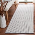 thumbnail image 2 of SAFAVIEH Vermont Sheldon Striped Runner Rug, Light Blue, 2'3" x 8', 2 of 10
