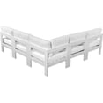 thumbnail image 3 of Meridian Furniture Nizuc White Outdoor Patio Modular Sectional, 3 of 9