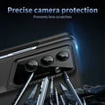 thumbnail image 5 of Compatible with Samsung Galaxy Z Fold 7 Phone Case,Built-in Screen Protector,With Lens Protector,Glossy Ultra Slim Shockproof Anti-fall Anti-Scratch Rugged Thin Fit Phone Case,Black, 5 of 8