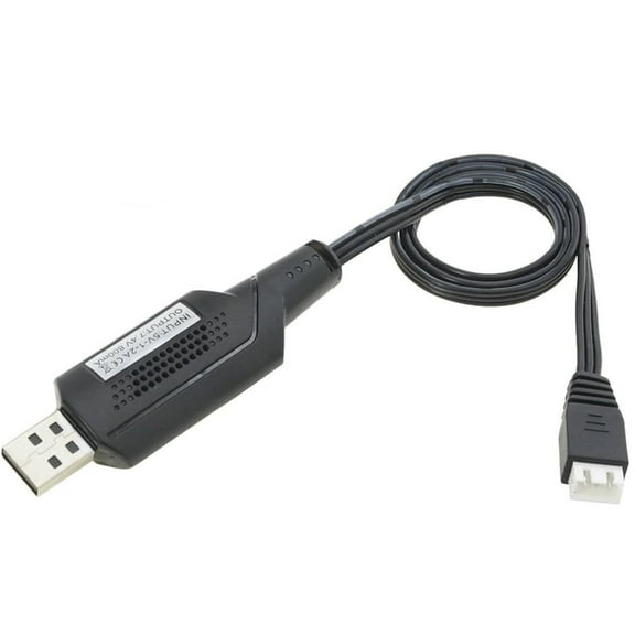 WE-POLUJ 7.4v 800mA XH3P USB Charger Cable For Remotes Control Vehicles Drones Trucks