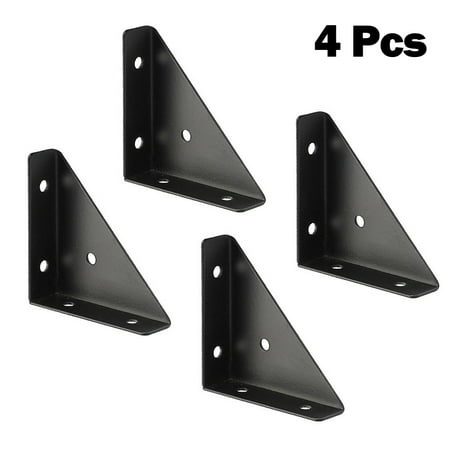 

4Pcs Heavy Iron Angle Corner Brackets Protector Right Angle Corner Stand