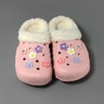 thumbnail image 2 of enyan House Slippers For Women Womens Slippers Knitted House Slippers for Women Comfy Slip-On Warm House Shoes Pink Size 7, 2 of 7