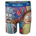 thumbnail image 2 of Underboss Mens Rick and Morty Psychadelic Swirl Performance Boxer Briefs, 2 of 2
