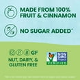 thumbnail image 3 of GoGo squeeZ Fruit on the Go, Apple Cinnamon, 3.2 oz (Pack of 12), Unsweetened Fruit Snacks for Kids, Gluten Free, Nut Free and Dairy Free, Recloseable Cap, BPA Free Pouches, 3 of 3
