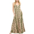 thumbnail image 1 of Doublju Women's Spaghetti Strap Maxi Dress with Pockets (Plus Size), 1 of 3