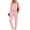 Pink, variant on Fantaslook Two Piece Sets for Women Fall Outfits Fashion Lounge Sets V Neck Tops Long Pants Tracksuit Vacation Travel Outfits