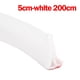 thumbnail image 2 of Bathroom Water Barrier Seal Strip Silicone Water Block Water Stopper Waterproof Strip White/grey 1pcs 30/50mm Height, 2 of 11