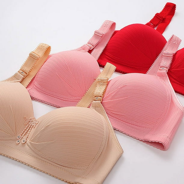 Up to 50% off zanvin Women's Full Coverage Plus Size Comfort Bra Ladies no  steel ring push up underwear everyday bra For daily bra gifts on Clearance  