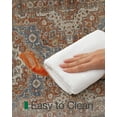 thumbnail image 5 of FRABE Anti Fatigue Kitchen Mat Cushioned,Non Slip Comfort Floor Runner,Memory Foam Padded Standing Rug Washable, for Home, Sink, Laundry, Office, Blue Orange, 24"x86", 5 of 10