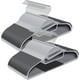 thumbnail image 1 of SONGMICS 50 Perchas de Plástico, Antideslizantes, Ahorro de Espacio, 41,5 cm de Largo, Gancho Giratorio 360º, Gris Claro y Gris Oscuro, 1 of 6