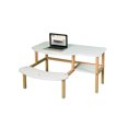 thumbnail image 2 of Pre-School Buddy Computer Desk - white/white, 2 of 2