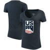 Team USA Women's United To Win Tri-Blend V-Neck T-Shirt - Navy