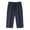 Blue, variant on GHENge Womens Loose Fit Capri Pants Summer Cool Breathable Elastic Pants Waist Drawstring Zipper 3 Pockets Casual Daily Wear Cropped Trousers,XXXXL