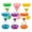 6Pcs/1Set, variant on Threns Sand Timer Set,Colorful Hourglass Sand Timers,Sandglass Timers Sand Clock Timer for Home Office Decor Kitchen Cooking,5 Pack