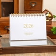 thumbnail image 6 of LanSuare Desk Calendar 2026, 12 Months Flip Desktop Calendar Planner, From Jan.2026 - Dec.2026 with To-Do List & Notes for Home Office Organizing, 7.5" x 6.8", White, 6 of 6