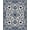 Blue, Pattern 5, variant on ODIKA 4'x6' Machine Washable Non-Slip Area Rug, Vintage Mosaic Design with Interlocking and Floral High Traffic Rug, Beige, 665276