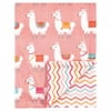 Hudson Baby Infant Girl Plush Mink Blanket, Llama, One Size