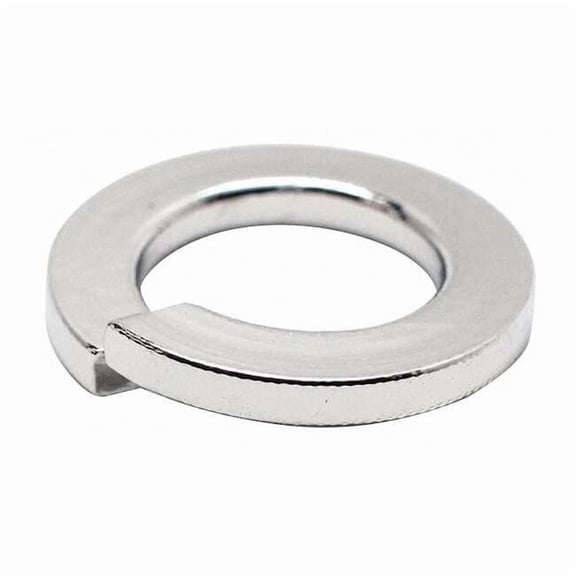 Split Lock Washer, For Screw Size M4 18-8 Stainless Steel, NL-19 Finish, 100 PK