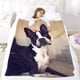 thumbnail image 5 of Terrier Boston anti-pilling, suave, ligera, esponjosa y acogedora de lujo para hogar y cocina – Perfecta para niños y adultos,100X80cm, 5 of 6