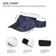 thumbnail image 3 of Balery Watercolor Indigo Gorra deportiva con visera ajustable para mujer y hombre (talla única), 3 of 7