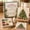Red, variant on Christmas Mosaic Craft Kit, 7.87 Inch Plastic Sea Glass Mosaic Art Kit with Santa Patterns & Frame, Tools, for Holiday Home Decor & DIY Craft Project for Beginners & Adults