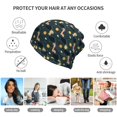 thumbnail image 5 of Hirioo Dinosaur In The Space for Multifunction Beanie Hat for Men and Women Unisex for Winter Sports, Outdoor Activities, and Daily Wear, 5 of 8