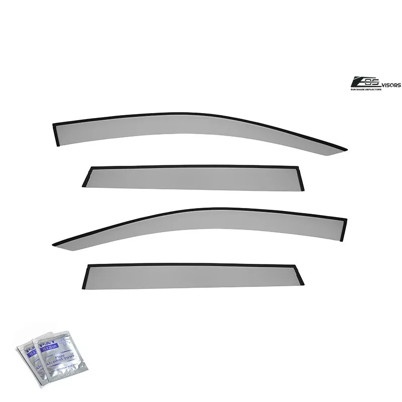 Replacement For 2022-Present Toyota Corolla Cross Models | EOS Visors Tape-On Style Side Vents Window Visor Rain Guard Deflectors DWV-V249