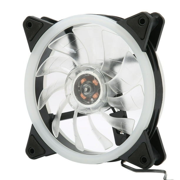 PC Case RGB Fans 120mm 2 Way Installation Large Capacity Cooling Anti Vibration Installation Simple Operation For Computer Chassis - Walmart.com
