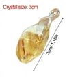 thumbnail image 6 of Natural Citrine Pendan Gemstones Healing Reiki Chakra Beads Point AU., 6 of 8