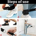 thumbnail image 3 of WQQQW Ankle Resistance Bands for Working Out with Cuffs, Leg Butt Training Equipment Exercise Bands, 3 of 7