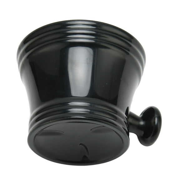 Tazón de jabón de afeitar, Tazón de jabón de afeitar Taza de afeitar negra Tazón de afeitar de peluquero Impulsado por el rendimiento