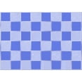 thumbnail image 1 of Ahgly Company Indoor Rectangle Patterned Blue Ribbon Blue Area Rugs, 2' x 4', 1 of 6