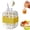 White, variant on 2 in 1 Bottle Ice Cube Tray Water Bottle Ice Maker with Squeeze Release Ice Cube Cup Portable Ice Mold for Drinks Reusable Ice Cube Maker for Home Travel Camping