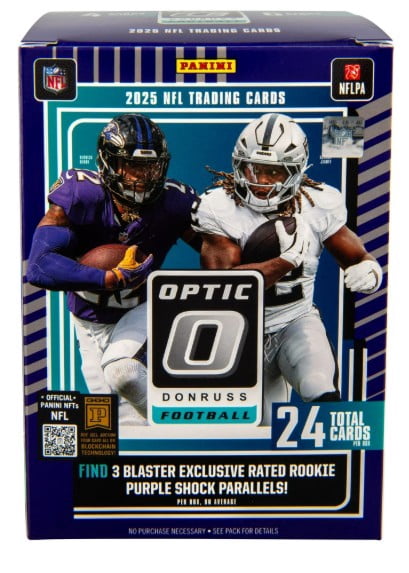 2025 Panini Donruss Optic Football Trading Card Blaster Box