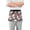 Cute Skulls and Flowers, variant on Luxury Black Rose Server Apron with 3 Pockets Waterproof Waitress Waist Short Apron for Man Woman 12 Inches