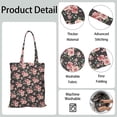 thumbnail image 2 of Sac d'Épicerie Pliable Floral Country - Grande Capacité & Design Compact, 2 of 6